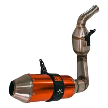 Caño De Escape Paolucci Ktm Duke 390 Acero Inoxidable