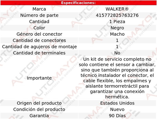 Sensor Ckp Walker Prowler V6 3.5l Chrysler 01-02 Foto 6