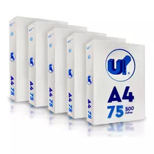 5 Pacotes Folha Sulfite A4 Up 210mm X 297mm 2500 Folhas