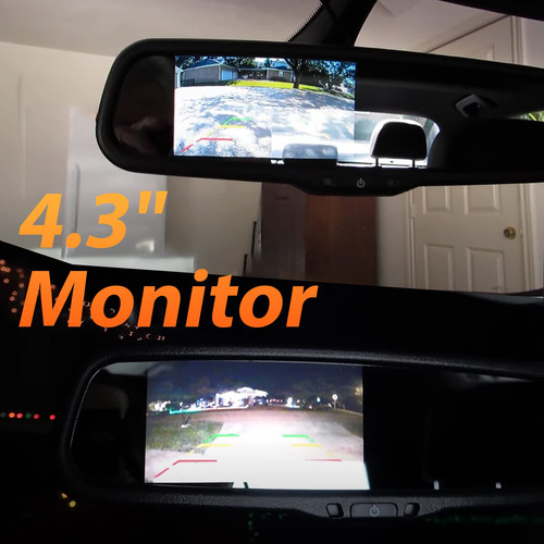 Eway Para Toyota Tundra 2007-2014 4.3  Monitor De Espejo Ret Foto 2