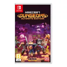 Minecraft Dungeons Ultimate Edition Nintendo Switch Fisico 