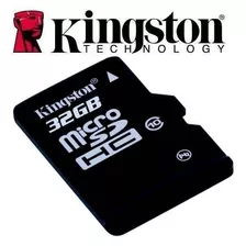 Micro Sd Kingston 32 Gb Con Adaptador Sd Clase 10 (gadroves)