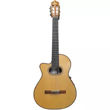 Guitarra Elecroacústica La Alpujarra 100kfix Z B Oval Zurda