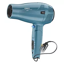 Secador Pelo Iónico Mango Plegable 1875w Azul