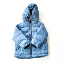 Campera Puffer Zara Niño Celeste Talle 18-24 Meses No Cheeky