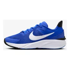 Tênis Nike Star Runner 4 Infantil Cor Azul Tamanho 37 Br