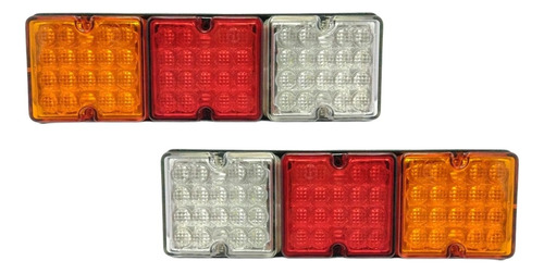 Foto de Stop Led Estaca Camioneta Chevrolet Toyota Mazda Kit Juego