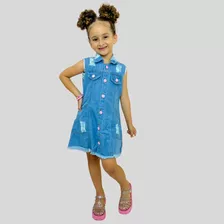 Vestido Jeans Menina Blogueirinha Mini Diva Rosa Curto Moda