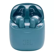 Fone De Ouvido In-ear Sem Fio Jbl Tune 220tws Azul Com Luz Led