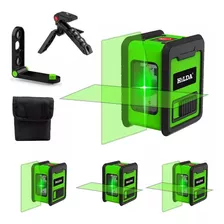 Nível A Laser 2 Linhas Verde Com Tripé + Suporte E Bolsa