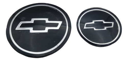 Emblemas Chevrolet Chevy C1 Parrilla Y Cajuela  Foto 2