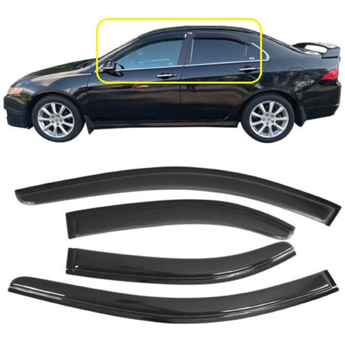 Bota Aguas Deflectores De Ventana Acura Tsx 2004 - 2008 Foto 2