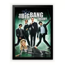 Quadro Decorativo The Big Bang Theory 4ª Temporada 30x42cm