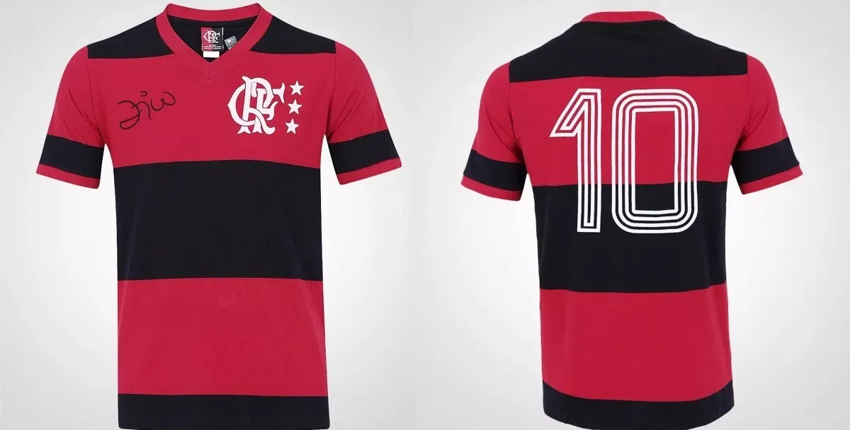 Camisa Flamengo Retrô Zico Libertadores Oficial