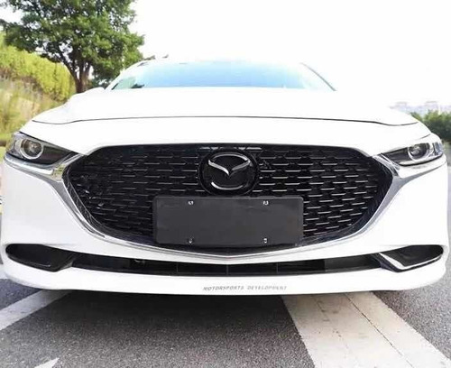 Emblema Parrilla Mazda 3 Negro 2022 2021 2020 2019 Hb Sedan Foto 3