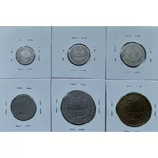 Set Monedas De Lazareto Colombia 