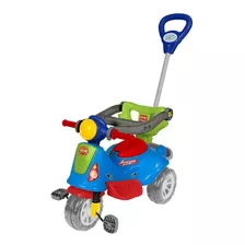 Triciclo Infantil Pedal E Passeio Motoca Andador Guia Bebe