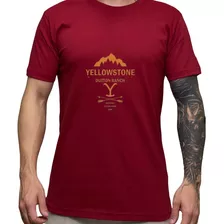 Camiseta Basica Country Yellowstone 100% Algodão Promoção