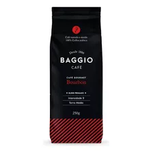 Café Gourmet Torrado E Moido Baggio Torra Media Pcte 250gr Intensidade 9