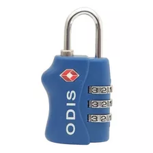 Candado Tsa 33mm Azul Odis