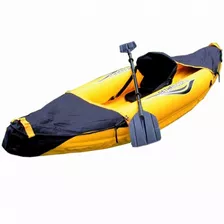 Bote Inflable Reforzado Para 1 Persona Kayak Ecology
