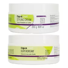 Deva Curl Styling Cream E Super Cream De 250g Cada