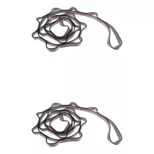 2pcs 22kn Rock Tree Climbing Areial Yoga Daisy Chain Cuesta