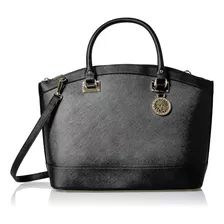 Anne Klein New Recruits Cartera Tipo Domo Para Mujer, Negro,