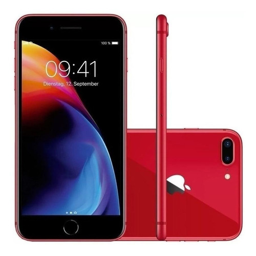  iPhone 8 Plus 64 Gb Vermelho Vitrine + Brinde 10x Sem Juros
