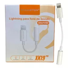 Adaptador Lightning Para Fone De Ouvido Hmaston Xk19 Pro 