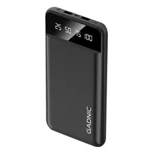 Cargador Portátil Gadnic Power Bank 10000 Mah Display 