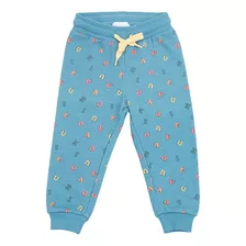 Pantalón De Buzo Bebe Print I Verde Corona