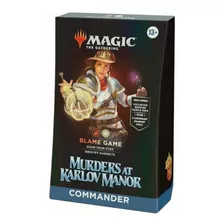 Magic The Gathering Murders At Karlov Manor Commander Deck