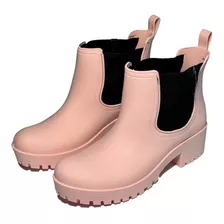 Botas De Lluvia Roccia Dama Rosa Rcc400rs