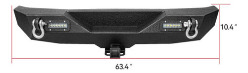 Front / Rear Bumper For 2007-2018 Jeep Wrangler Jk \u0026 Unl Eem Foto 4