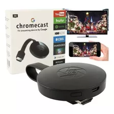 Chromecast 2 Gen Receptor Wifi Hdmi Tv Netflix Streaming 4k