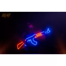 Ak 47 Neon Diseño