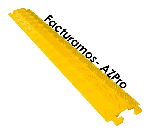 Protector Cable Piso 1 Canal 1.5 Toneladas Ton Para Cable Yellow Jacket Azpro Fastlane Facturamos