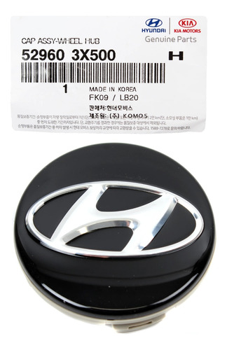 Hyundai Tapas Rin Centro Genuinas Koreana X (2)  Foto 2