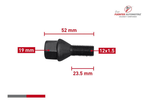 Kit 4 Birlo Rueda Delantera Renault Kangoo 2007 2008 2009 Foto 2