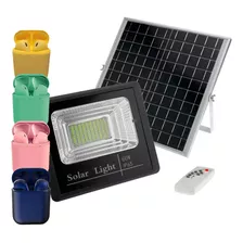 Foco Led 60w Solar + Panel Solar + Control + Au Inalám | Bde