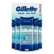 Desodorante Gillette Clear Dri-tech Gel - g a $182