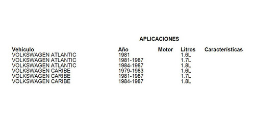 Balatas Tambor Volkswagen Golf 1.6l 1987-1988 Bioceramic Foto 2