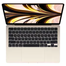 Notebook Apple Macbook Air Mly23 M2 Octacore 8gb 512gb 13.6 Color Dorado