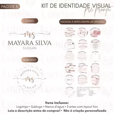 Kit Identidade Visual Completa - Opção Com Vetor