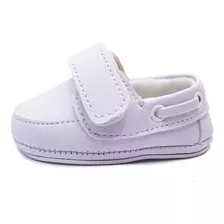 Sapato Branco Batizado Menino Confortavel Promoção Envio24hr