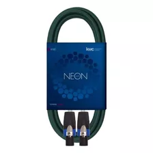 Cable Bafle Parlante Speakon 9 Metros Kwc Neon 164 Termo