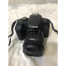 Câmera Canos Eos Rebel T7i + Lente 18-55mm+cartão De Brinde