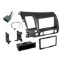 Kit Estreo Frontal Base 2 Din Para Honda Civic 2006-2011