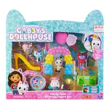 Gabbys Dollhouse - Fiesta De Cumpleaños De Pandy Set Figuras